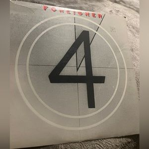 Foreigner 4 (1981 ) LP Vinyl Record Atlantic SD 16999 Stereo .